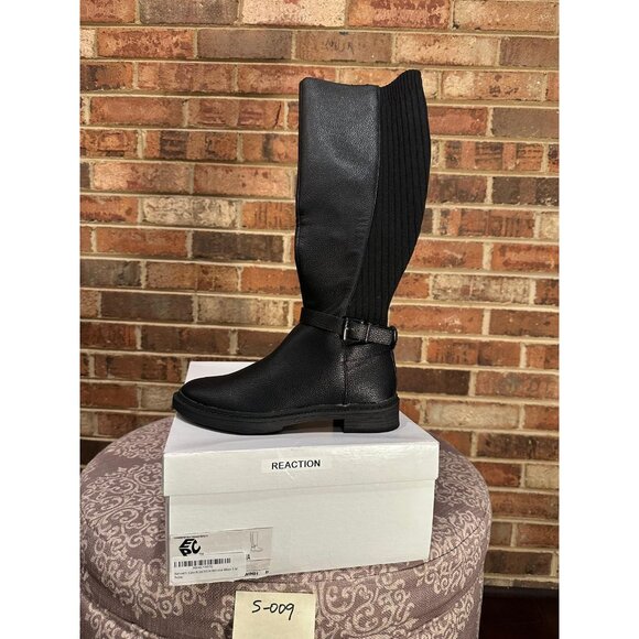 Kenneth Cole Reaction Women's Winona Riding Boots Ankle Buckle Black Size 5M - Picture 5 of 5